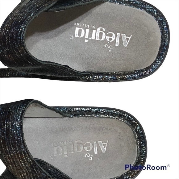 Alegria Keara Rainbow Casual Slip On Slide Platform Sandals Kea-292 39 9-9.5 - Picture 4 of 8